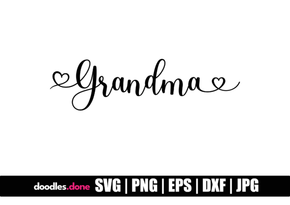 Grandma SVG Cut File Cricut: A Heartfelt Design Asset