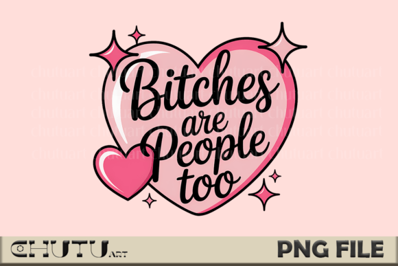 Heart Quote PNG: Bold Feminist Design for Unapologetic Creators