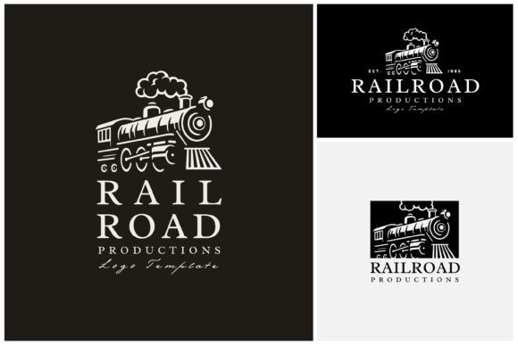 Old Steam Engine Locomotive Train Logo: A Designer's Guide