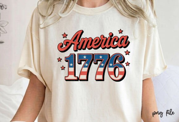 Retro America 1776 Patriotic Flag PNG: Your Key to Timeless Patriotic Designs