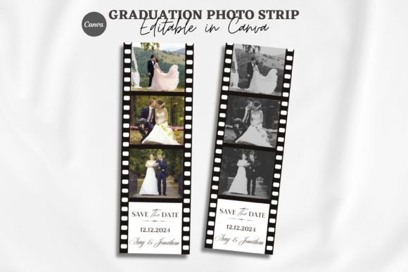 Save the Date Photo Strip Photo Booth: Your Wedding's First Impression
