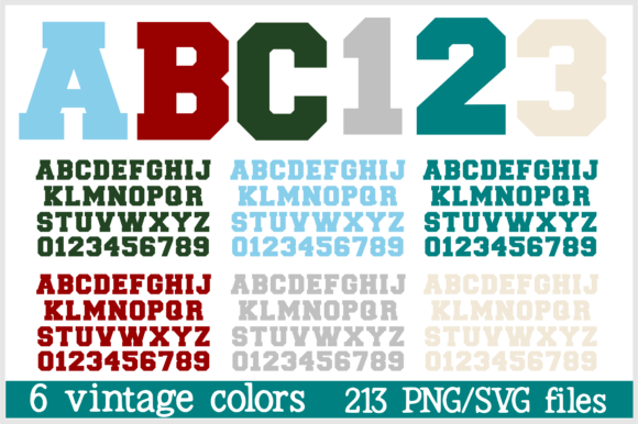 Sports Letters Numbers PNG SVG Vintage: A Deep Dive Into Retro Athletic Typography